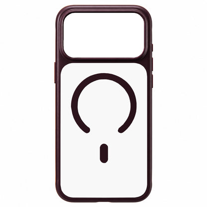 Coque MagSafe pour Apple iPhone 18 Pro Max / 17 Pro Max, Blueo, douce pour la peau et antichoc, bordeaux satiné