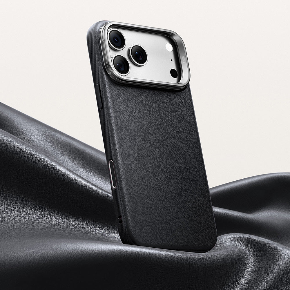 MagSafe-Hülle für Apple iPhone 18 Pro Max / 17 Pro Max, ESR, Atelier mit Ständer, Schwarz