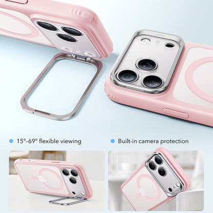 Coque MagSafe pour Apple iPhone 18 Pro Max / 17 Pro Max, ESR, Classic Hybrid Kickstand, Rose Satiné