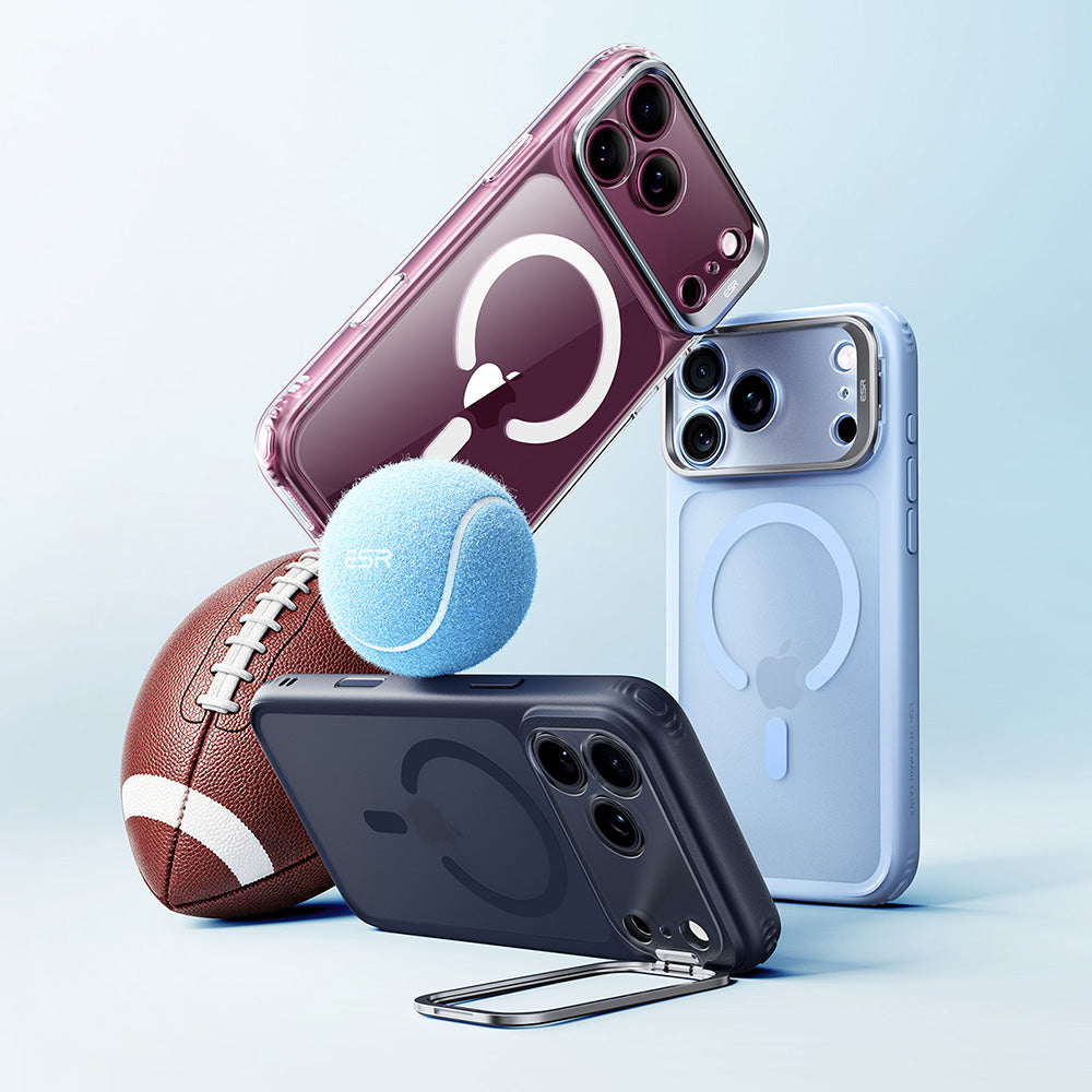 Coque MagSafe pour Apple iPhone 18 Pro Max / 17 Pro Max, ESR, Classic Hybrid Kickstand, Rose Satiné