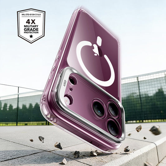 MagSafe-hoesje voor Apple iPhone 18 Pro Max / 17 Pro Max, ESR, Classic Hybrid Kickstand, Transparant