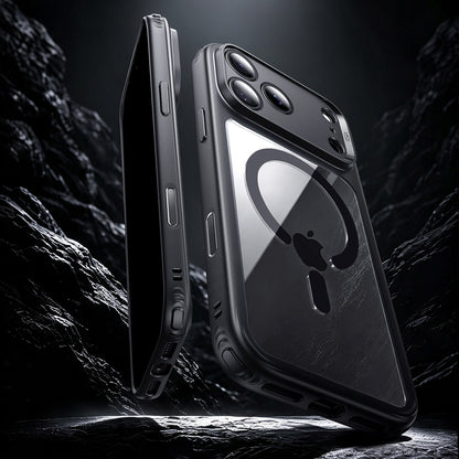 MagSafe-Hülle für Apple iPhone 18 Pro Max / 17 Pro Max, ESR, Classic Hybrid, Schwarz Transparent