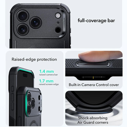 Coque MagSafe pour Apple iPhone 18 Pro Max / 17 Pro Max, ESR, Cyber, Noire