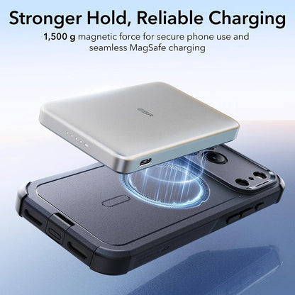 Coque MagSafe pour Apple iPhone 18 Pro Max / 17 Pro Max, ESR, Cyber, Noire