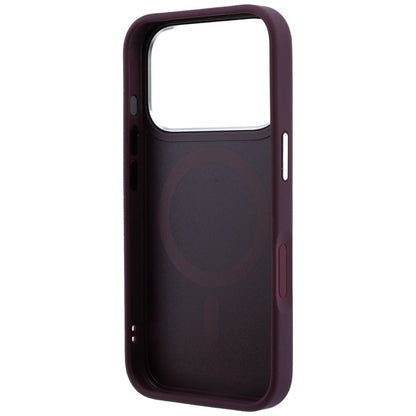 Coque MagSafe pour Apple iPhone 18 Pro Max / 17 Pro Max, Karl Lagerfeld, Anneau Logo Karl RSG, Bordeaux