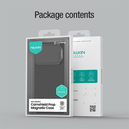Coque MagSafe pour Apple iPhone 18 Pro Max / 17 Pro Max, Nillkin, CamShield Prop, Noire
