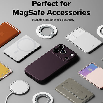 MagSafe-hoesje voor Apple iPhone 18 Pro Max / 17 Pro Max, Ringke, Onyx, donker bordeauxrood