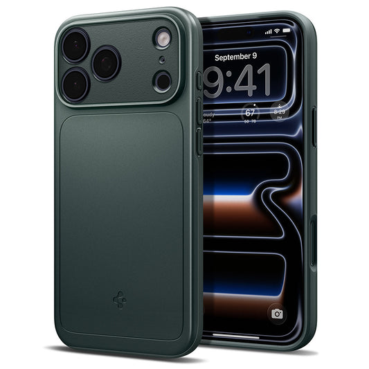 MagSafe Case for Apple iPhone 18 Pro Max / 17 Pro Max, Spigen, Thin Fit, Green ACS12106