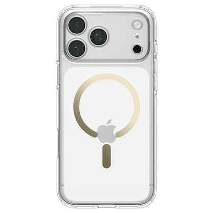 Coque MagSafe pour Apple iPhone 18 Pro Max / 17 Pro Max, Spigen, Ultra Hybrid, Or Transparent ACS12120