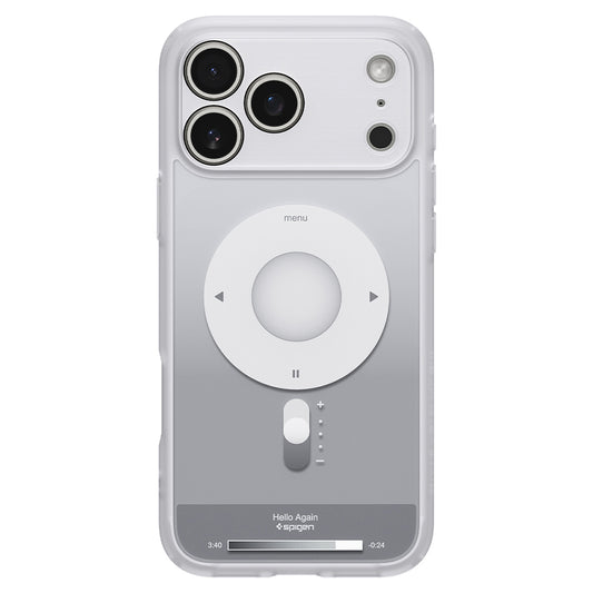 MagSafe-hoes voor Apple iPhone 18 Pro Max / 17 Pro Max, Spigen, Ultra Hybrid Classic, Zilver ACS12130