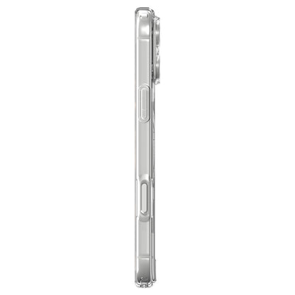Coque MagSafe pour Apple iPhone 18 Pro Max / 17 Pro Max, Spigen, Ultra Hybrid, Gris Transparent ACS12119