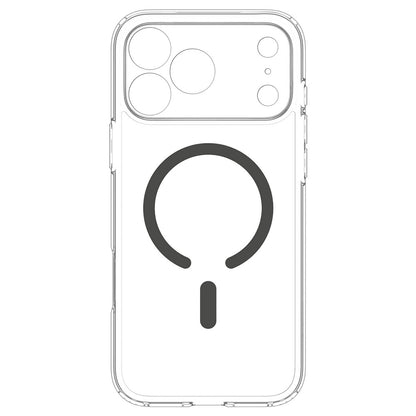 Coque MagSafe pour Apple iPhone 18 Pro Max / 17 Pro Max, Spigen, Ultra Hybrid, Gris Transparent ACS12119