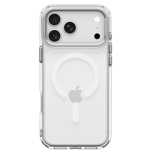 MagSafe-hoes voor Apple iPhone 18 Pro Max / 17 Pro Max, Spigen, Ultra Hybrid Optik S, Transparant Zilver ACS11908