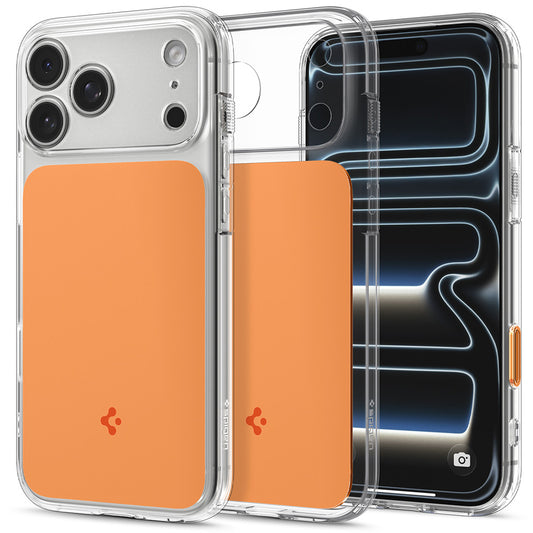 MagSafe-hoes voor Apple iPhone 18 Pro Max / 17 Pro Max, Spigen, Ultra Hybrid T, Oranje ACS12133