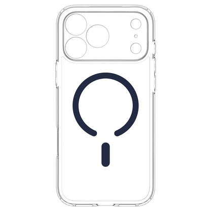MagSafe-hoes voor Apple iPhone 18 Pro Max / 17 Pro Max, Spigen, Ultra Hybrid, Transparant Marineblauw ACS12121
