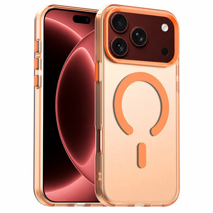 Coque MagSafe pour Apple iPhone 18 Pro Max / 17 Pro Max, Techsuit, CandyCase, Orange