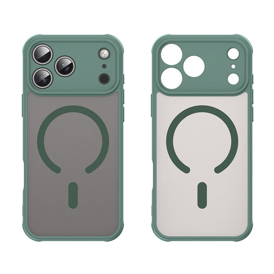 MagSafe-hoesje voor Apple iPhone 18 Pro Max / 17 Pro Max, Techsuit, HaloFrost II, Groen