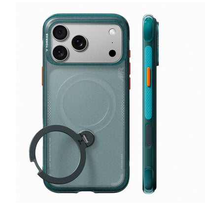 Coque MagSafe pour Apple iPhone 18 Pro Max / 17 Pro Max, Torras, Ostand Q3 Air, Vert