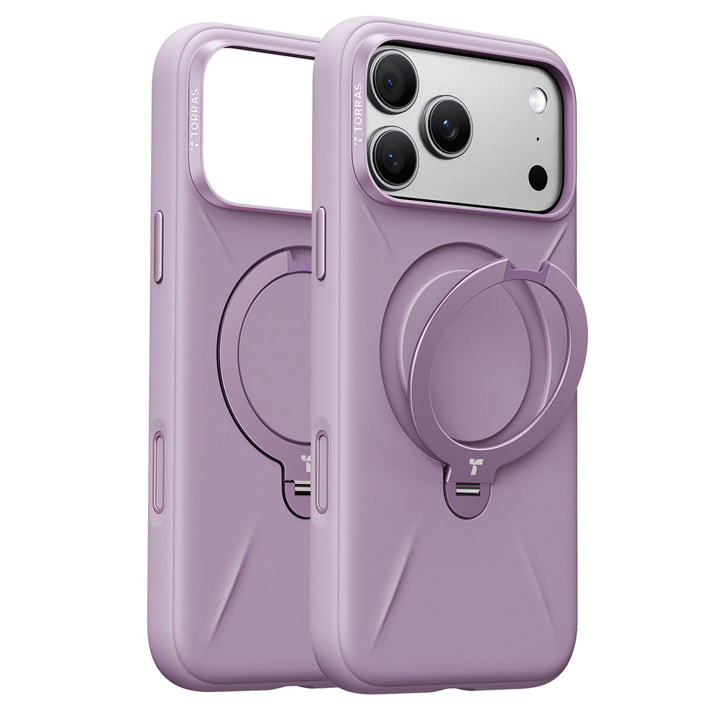 Coque MagSafe pour Apple iPhone 18 Pro Max / 17 Pro Max, Torras, QPRO Silicone, Violet