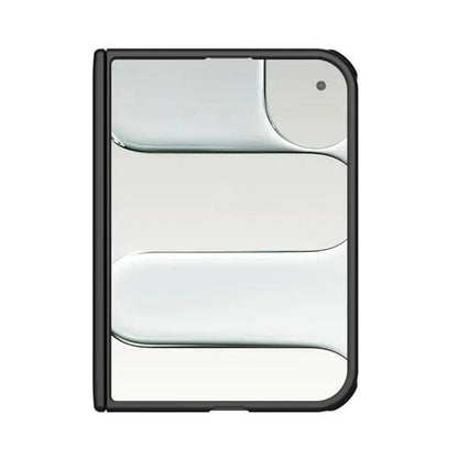 MagSafe-hoesje voor Apple iPhone Duo, Nillkin, Super Frosted Shield, zwart transparant satijnmat