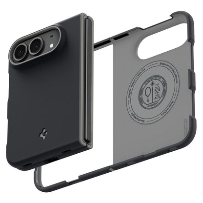 Coque MagSafe pour Apple iPhone Duo, Spigen, Nano Pop, noire ACS11687
