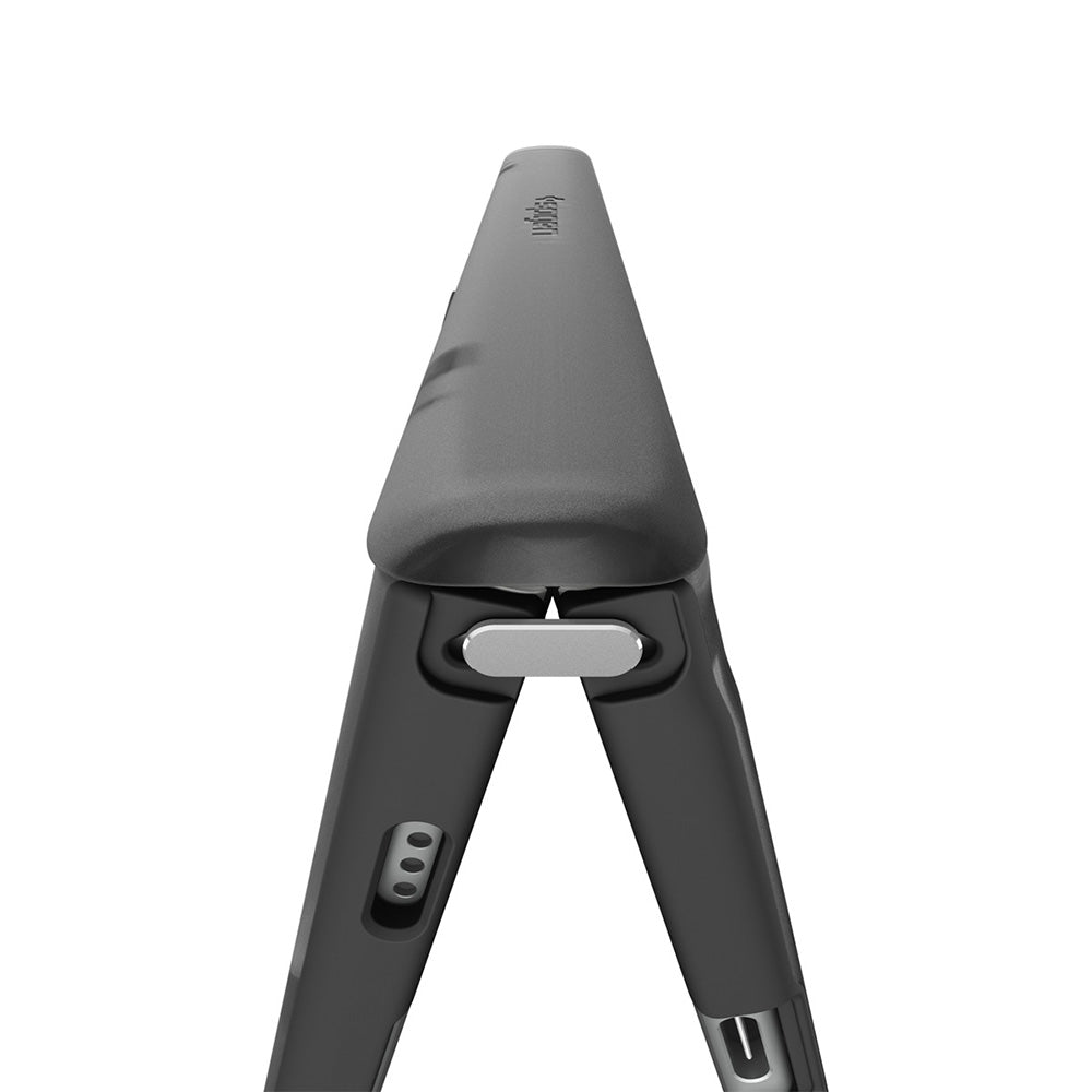 Coque MagSafe pour Apple iPhone Duo, Spigen, Ultra Hybrid Pro, noire satinée ACS11689