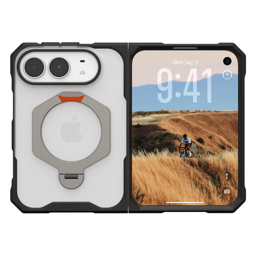 Coque MagSafe pour Apple iPhone Duo, Urban Armor Gear, Mouve XTE, Transparente