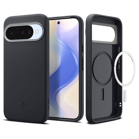 MagSafe hoesje voor Google Pixel 10 Pro / 10, Spigen, Caseology Nano Pop, Zwart ACS09713