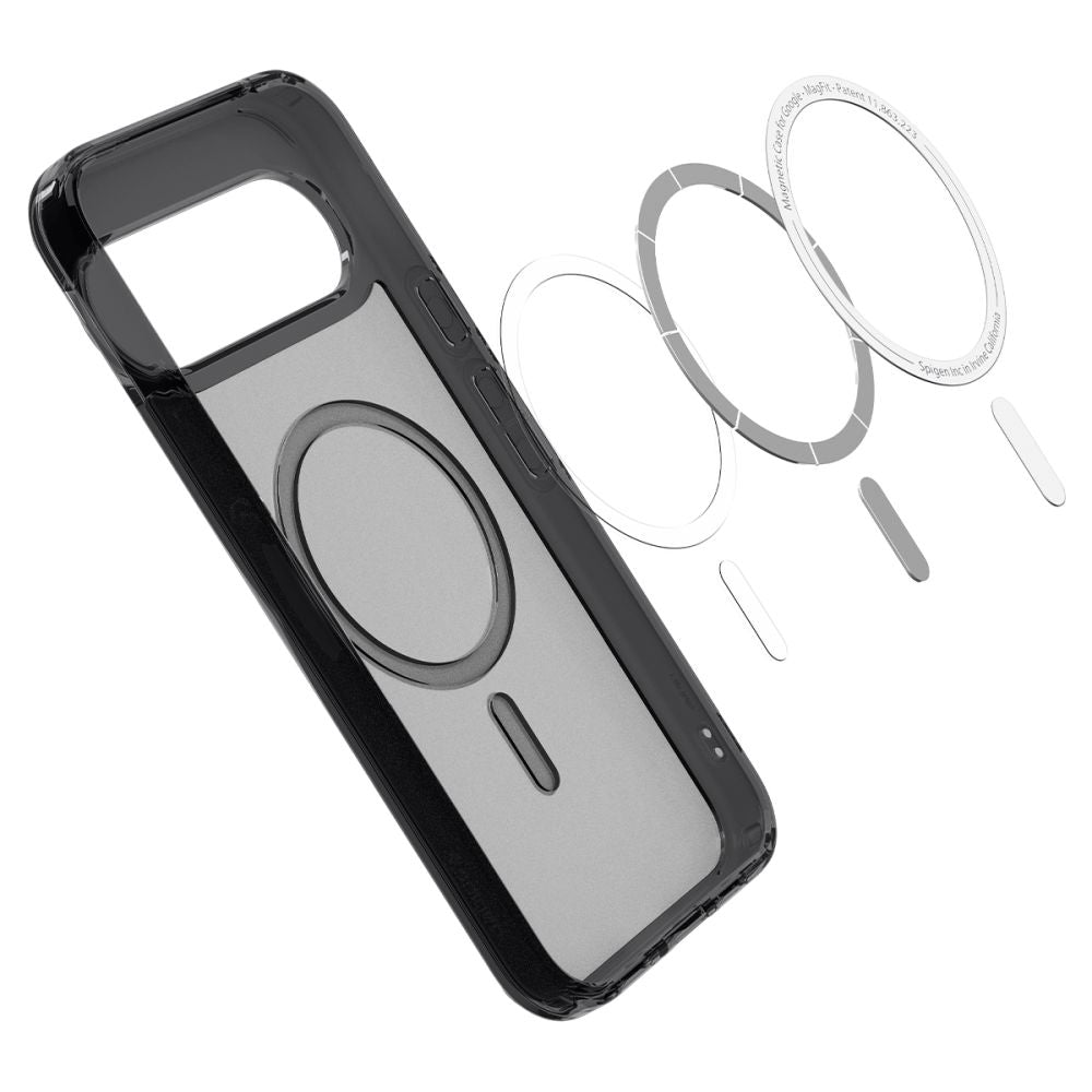 Coque MagSafe pour Google Pixel 10 Pro / 10, Spigen, Ultra Hybrid, Noir Satiné ACS09703