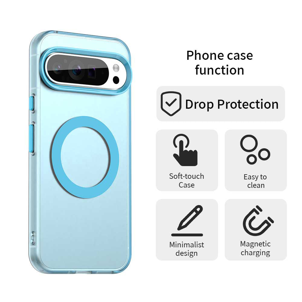 MagSafe-Hülle für Google Pixel 10 Pro / 10, Techsuit, CandyCase, Blau