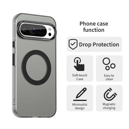MagSafe-Hülle für Google Pixel 10 Pro / 10, Techsuit, CandyCase, Schwarz