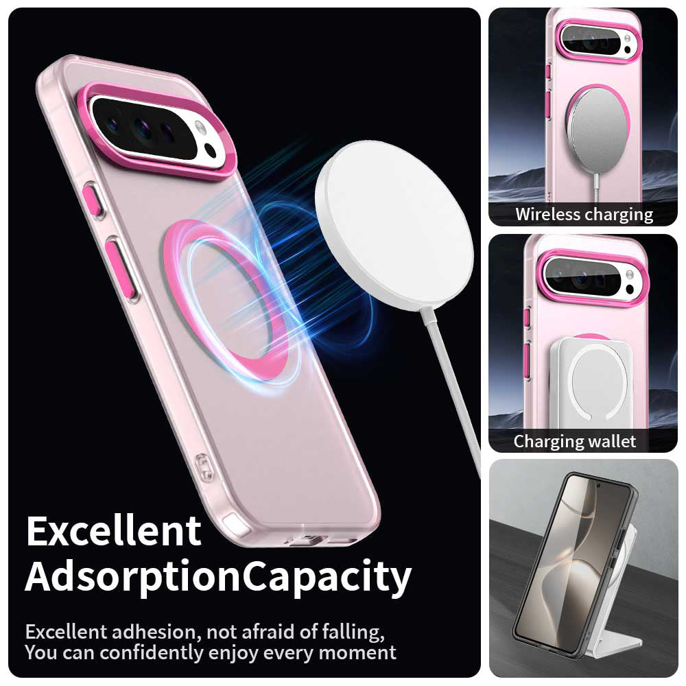 MagSafe-Hülle für Google Pixel 10 Pro / 10, Techsuit, CandyCase, Rosa