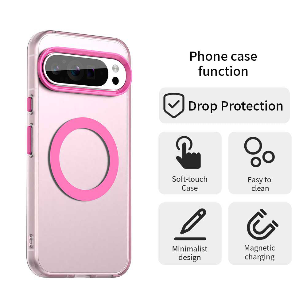 MagSafe-Hülle für Google Pixel 10 Pro / 10, Techsuit, CandyCase, Rosa