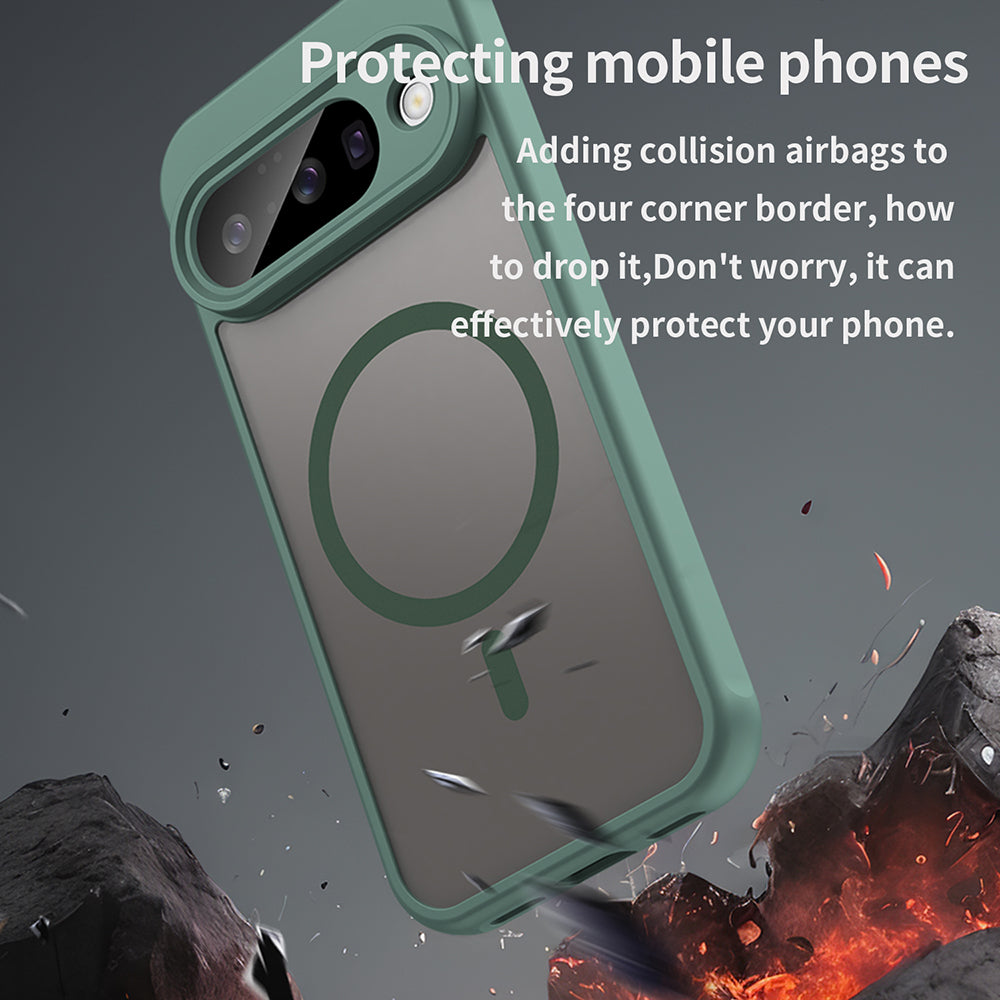 MagSafe-hoes voor Google Pixel 10 Pro, Techsuit, HaloFrost II, Groen