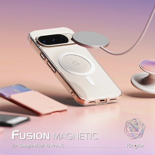 MagSafe-Hülle für Google Pixel 10 Pro XL, Ringke, Fusion, Transparent