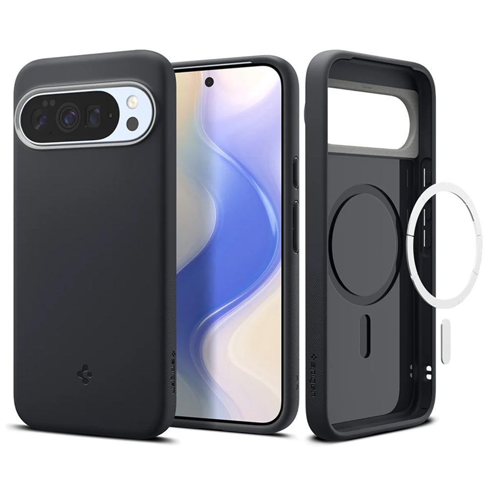 Étui MagSafe pour Google Pixel 10 Pro XL, Spigen, Caseology Nano Pop, Noir ACS09736