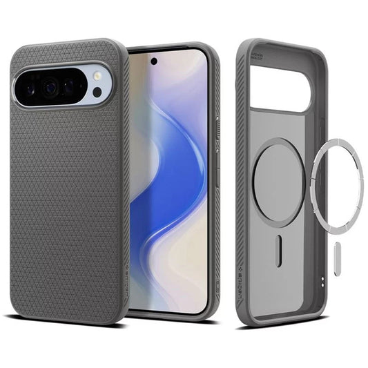 MagSafe Hülle für Google Pixel 10 Pro XL, Spigen, Liquid Air, Grau ACS09720