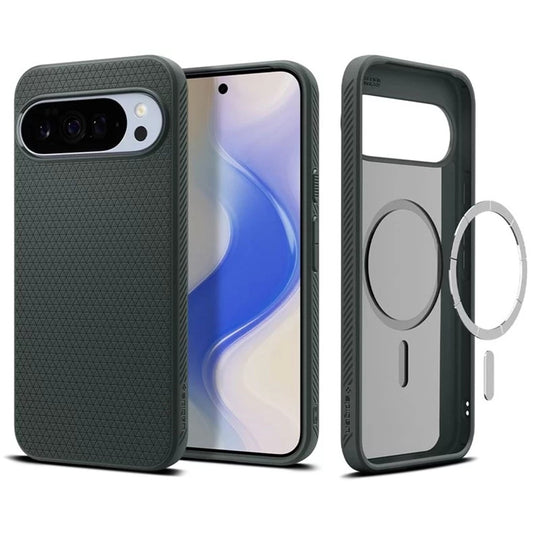MagSafe Hülle für Google Pixel 10 Pro XL, Spigen, Liquid Air, Grün ACS09719