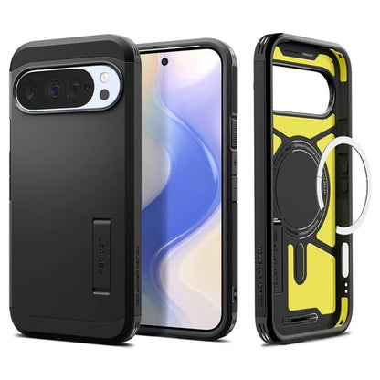Hoes MagSafe voor Google Pixel 10 Pro XL, Spigen, Tough Armor, Zwart