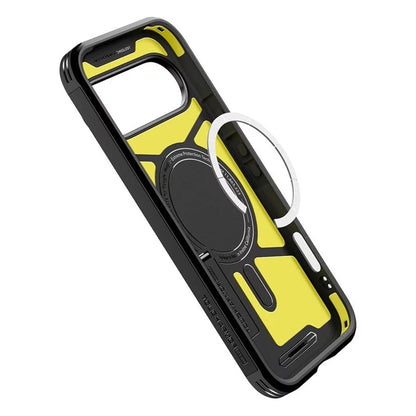 Hoes MagSafe voor Google Pixel 10 Pro XL, Spigen, Tough Armor, Zwart
