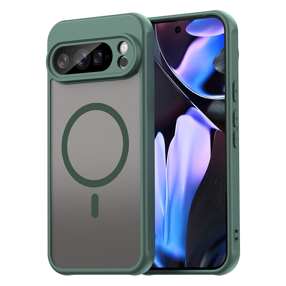MagSafe-Hülle für Google Pixel 10 Pro XL, Techsuit, HaloFrost II, Grün