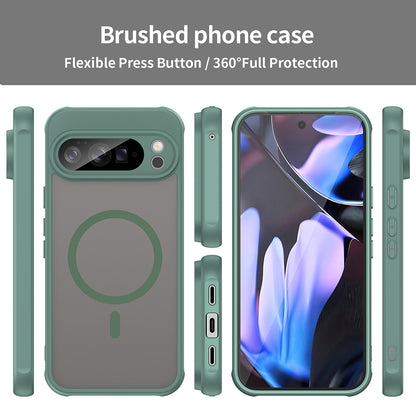 MagSafe-Hülle für Google Pixel 10 Pro XL, Techsuit, HaloFrost II, Grün