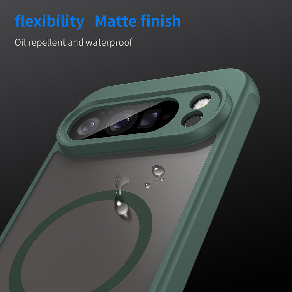 MagSafe-Hülle für Google Pixel 10 Pro XL, Techsuit, HaloFrost II, Grün