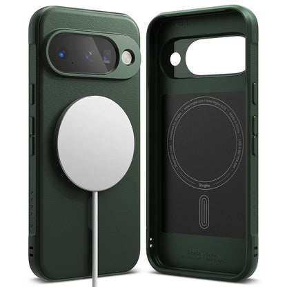 Coque MagSafe pour Google Pixel 10, Ringke, Onyx, Vert Foncé