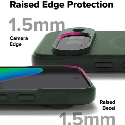 Coque MagSafe pour Google Pixel 10, Ringke, Onyx, Vert Foncé