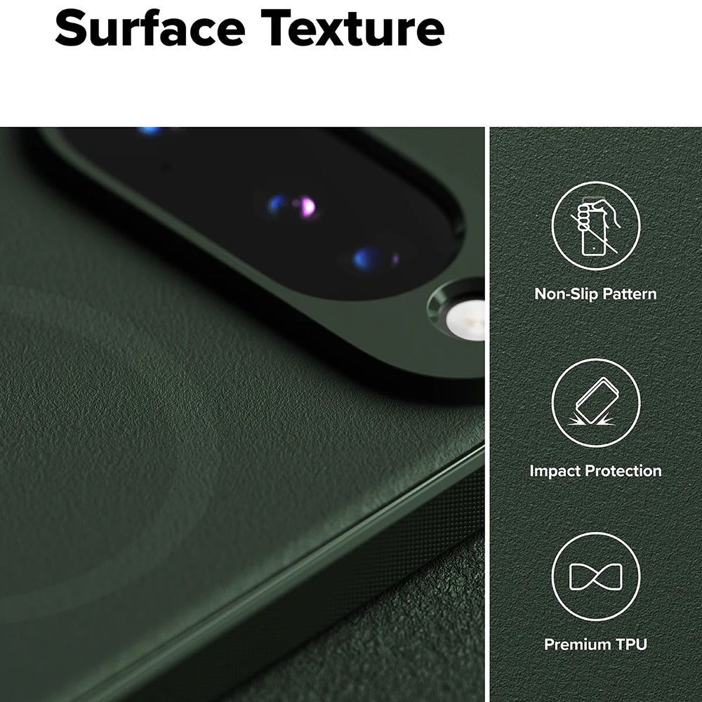 Coque MagSafe pour Google Pixel 10, Ringke, Onyx, Vert Foncé