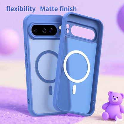 MagSafe hoesje voor Google Pixel 10, Techsuit, HaloFrost II, Blauw