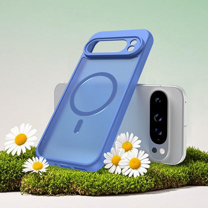 MagSafe hoesje voor Google Pixel 10, Techsuit, HaloFrost II, Blauw