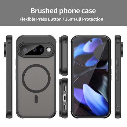 MagSafe Case for Google Pixel 10, Techsuit, HaloFrost II, Black