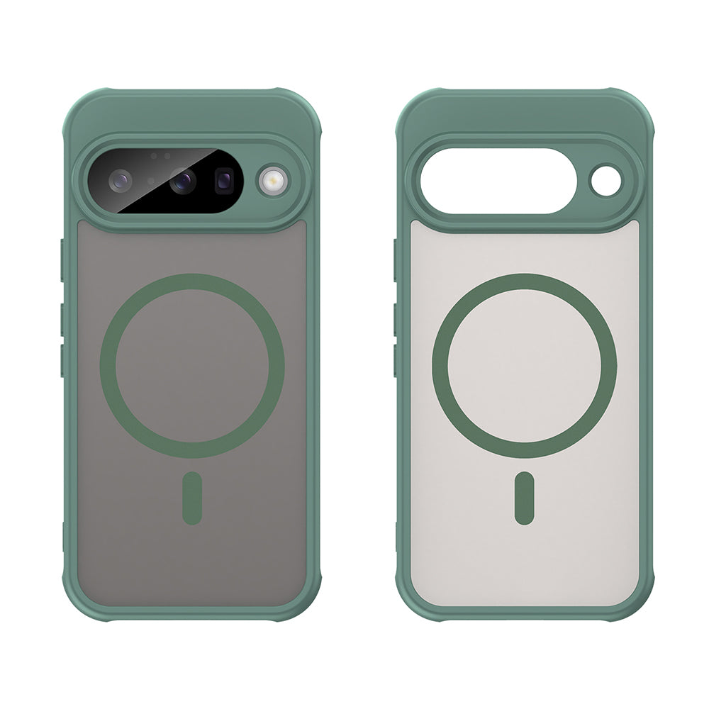Coque MagSafe pour Google Pixel 10, Techsuit, HaloFrost II, Vert